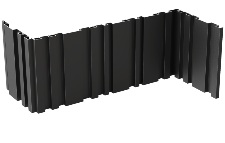 Profiel Aluminium gevelbekleding Alinel type E - 01